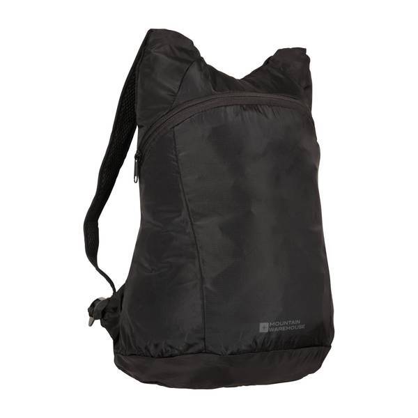 Mountain Warehouse packaway backpack 12.3L water-resistant (British brand)