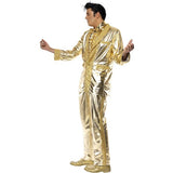 Smiffys Elvis Costume in gold - British product