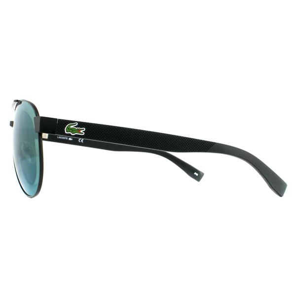 Lacoste L185S green mirrored sunglasses pilot style in Matte Green, UK version