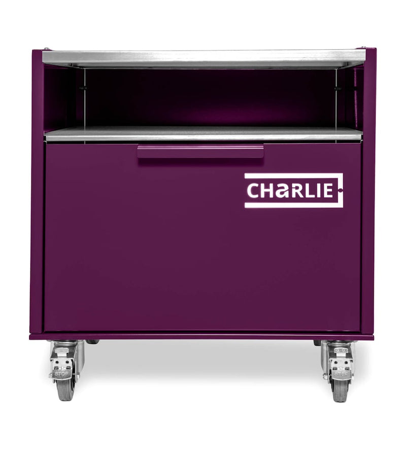 Charlie Oven Outdoor Island Cabinet for charcoal and utensils - British product