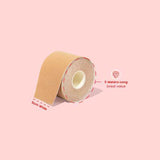 Boosted boob tape in Tan colour, 5 meters, UK version