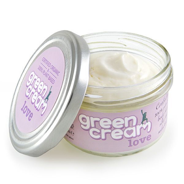 Green Cream organic body butter jasmine and rose (British brand)