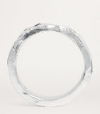 The Ouze sterling silver and sapphire ring - British product