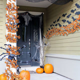 Livingandhome autumn artificial maple leaf garland 200cm - British product
