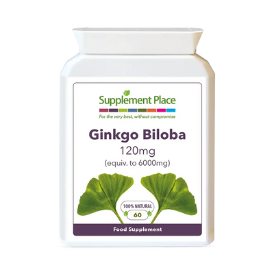 Holland & Barrett Supplement Place Ginkgo Biloba 120mg Equivalent to 6000mg 60 Capsules- Buy online at McGrocer