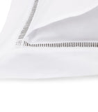 Yves Delorme Colisée Blanc boudoir pillowcase 31cm x 42cm (British brand)
