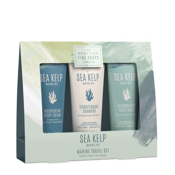 Scottish Fine Soaps Sea Kelp Marine Travel Set