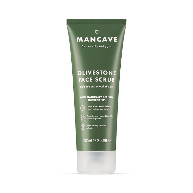 Mancave Olivestone face scrub 100ml - British product