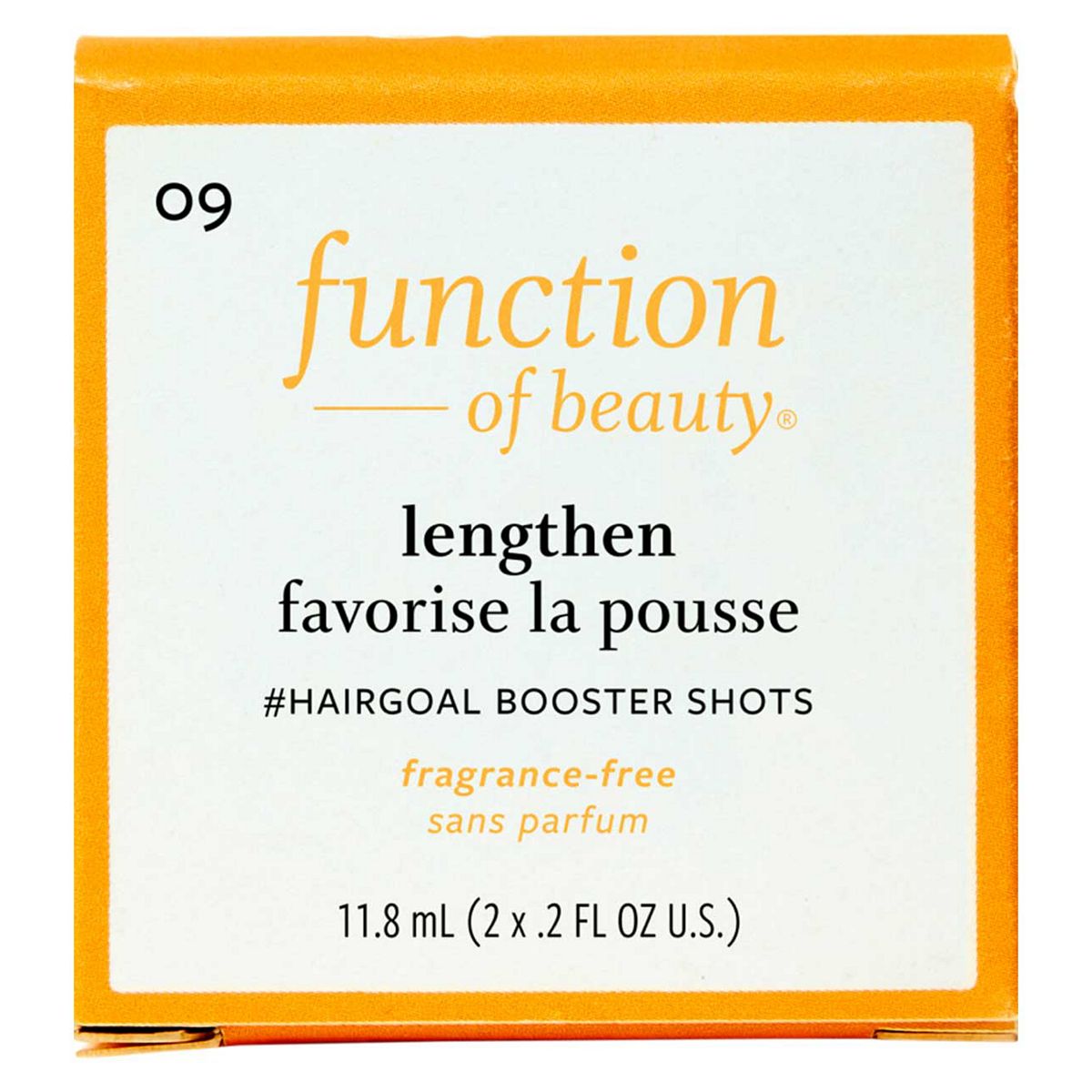 Function of Beauty Lengthen Hair Goal Add In Booster Treatment 11.8ml GOODS Boots   