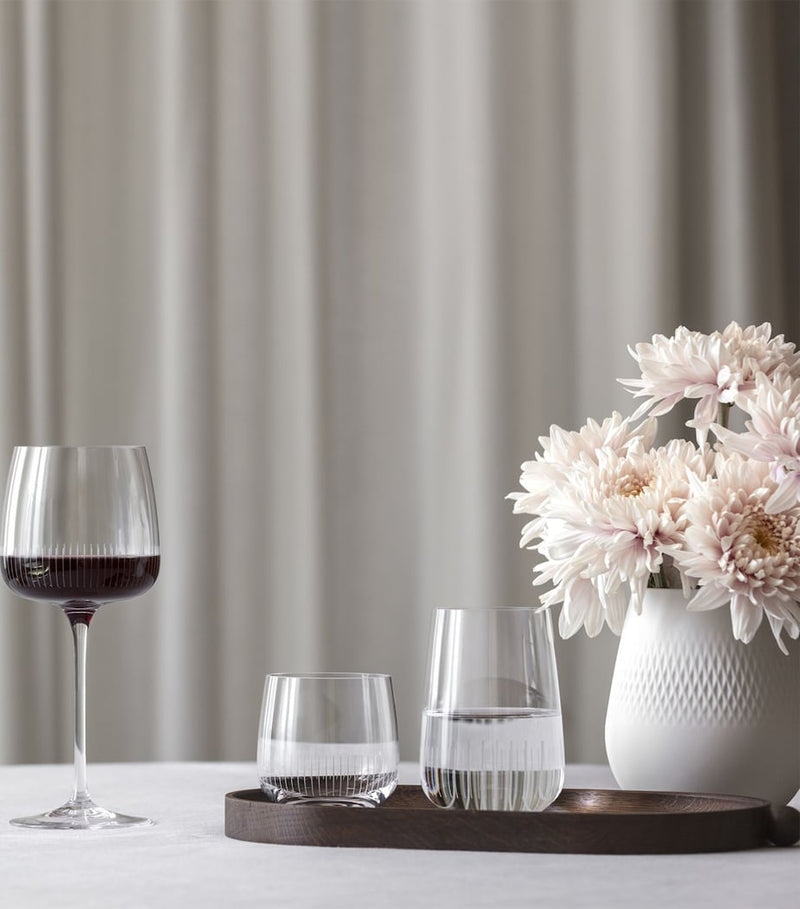 Villeroy & Boch Afina crystal water glasses set of 4 200ml (British brand)