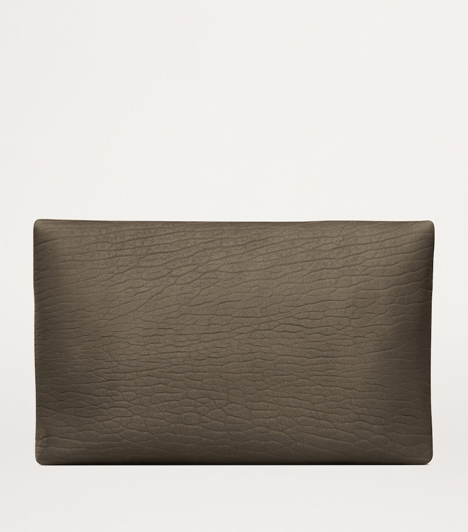 Saint Laurent Cassandre leather envelope pouch - British product