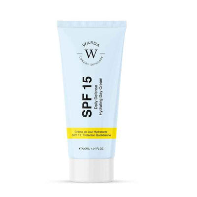 Superdrug Warda SPF 15 Daily Defense Hydrating Day Cream 30ml- Buy online at McGrocer