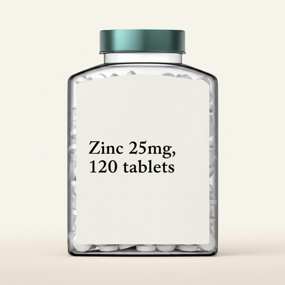 Holland & Barrett Zink 25mg 120 Tabletten