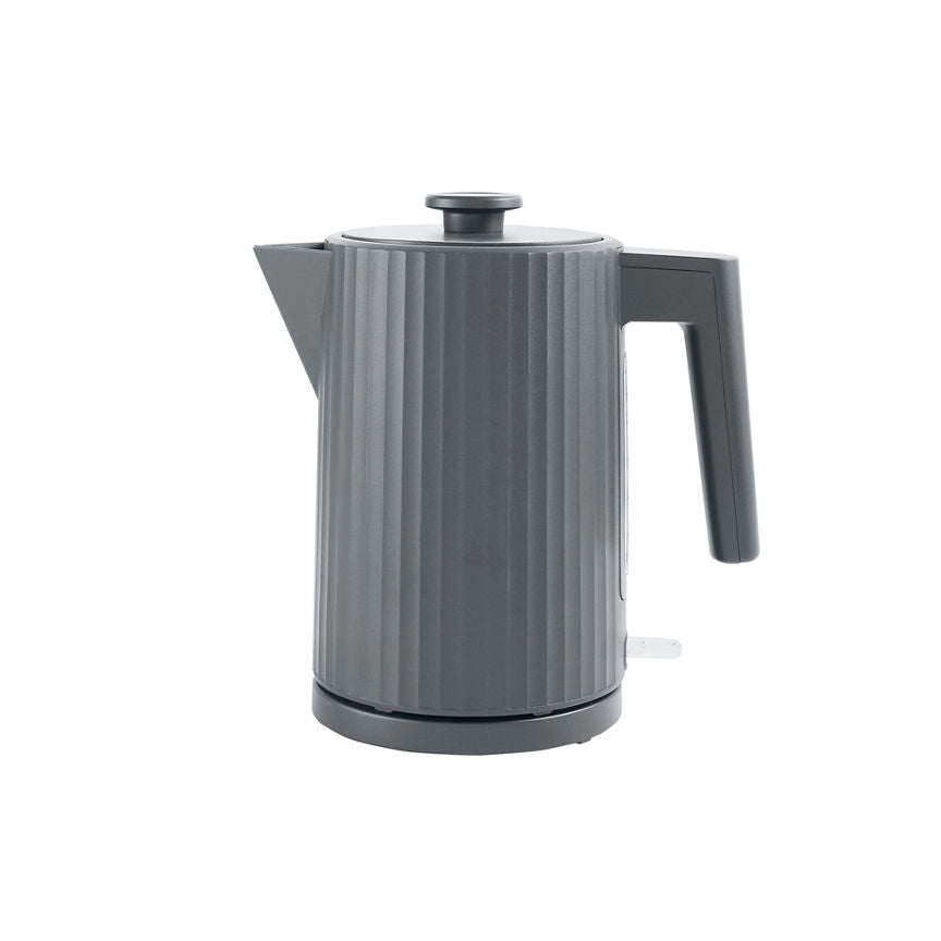 George Home Grey Ribbed Fast Boil Kettle 1.7L GOODS ASDA   