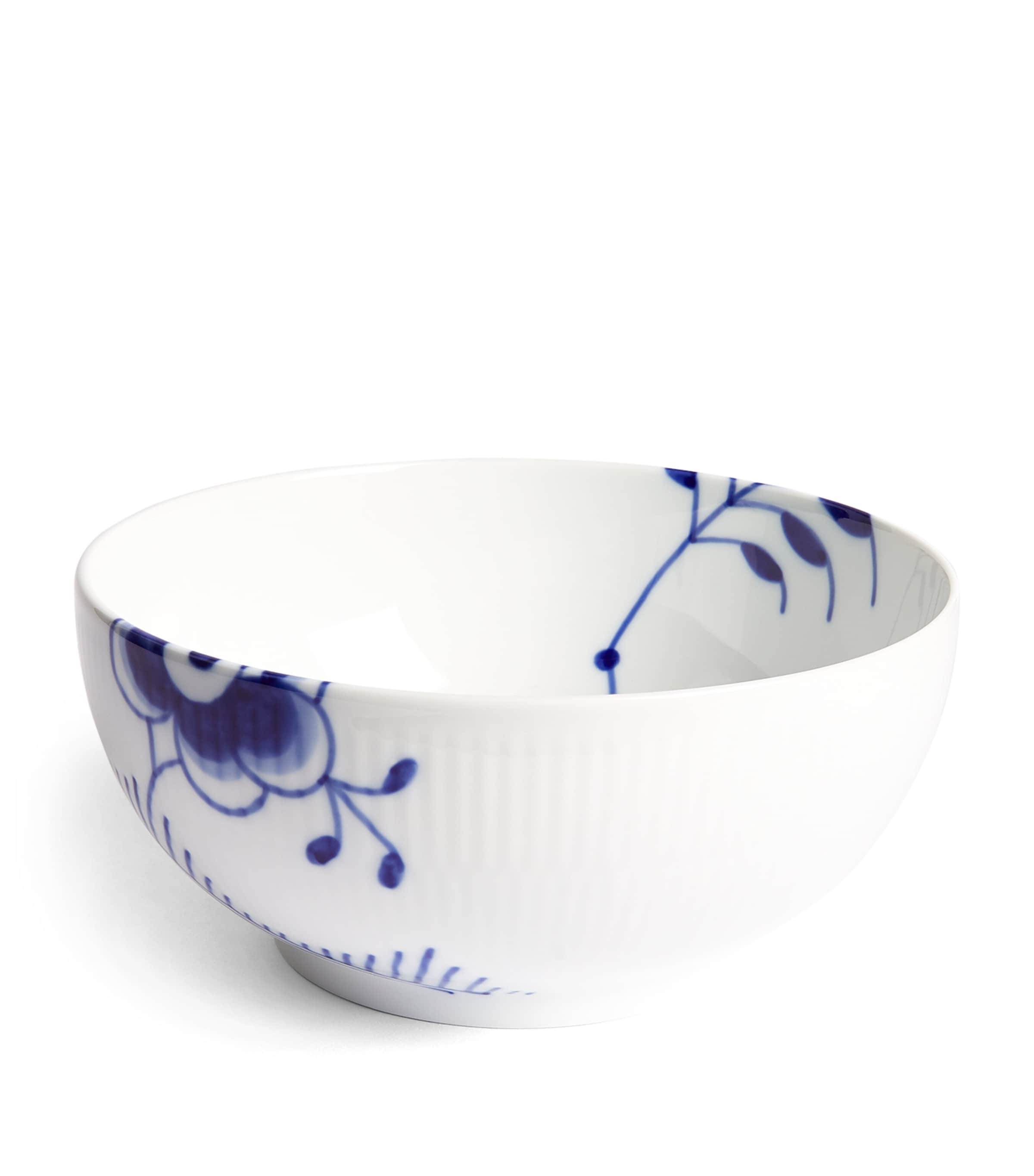 Royal Copenhagen Blue Fluted Mega bowl 18cm, imported from the UK