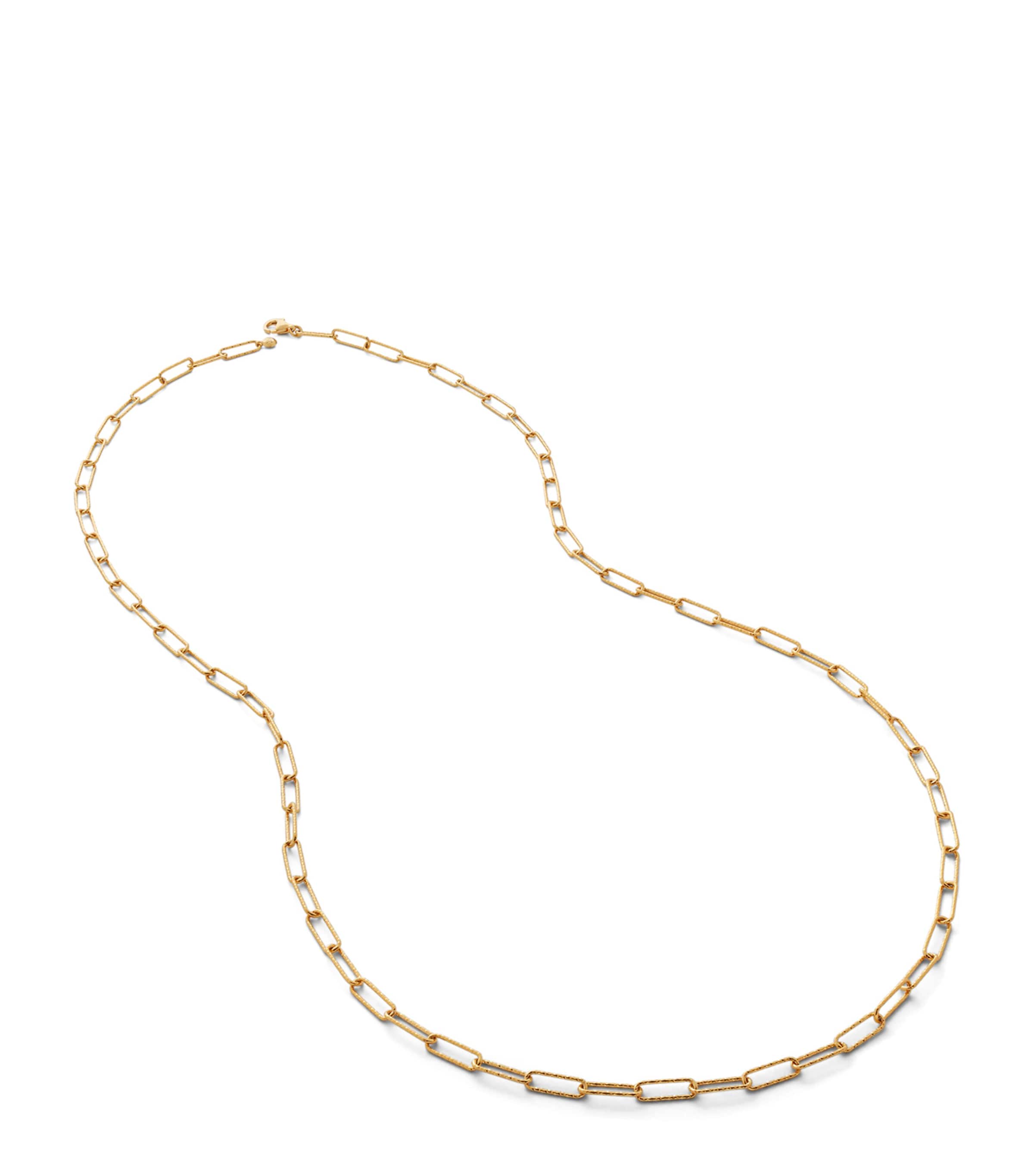 Monica Vinader gold vermeil Alta necklace (British brand)