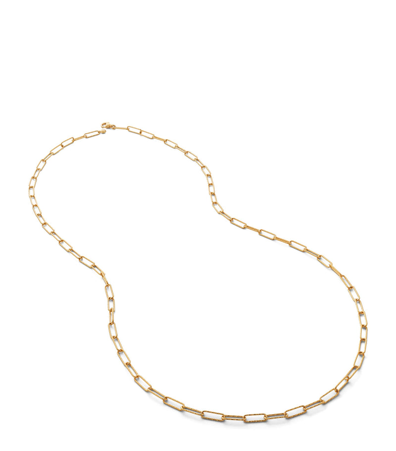 Monica Vinader gold vermeil Alta necklace (British brand)