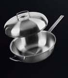 Fissler Handled-Wok with Lid 32cm - British product