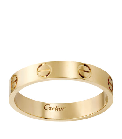 Harrods Cartier Yellow Gold LOVE Wedding Band- Buy online at McGrocer