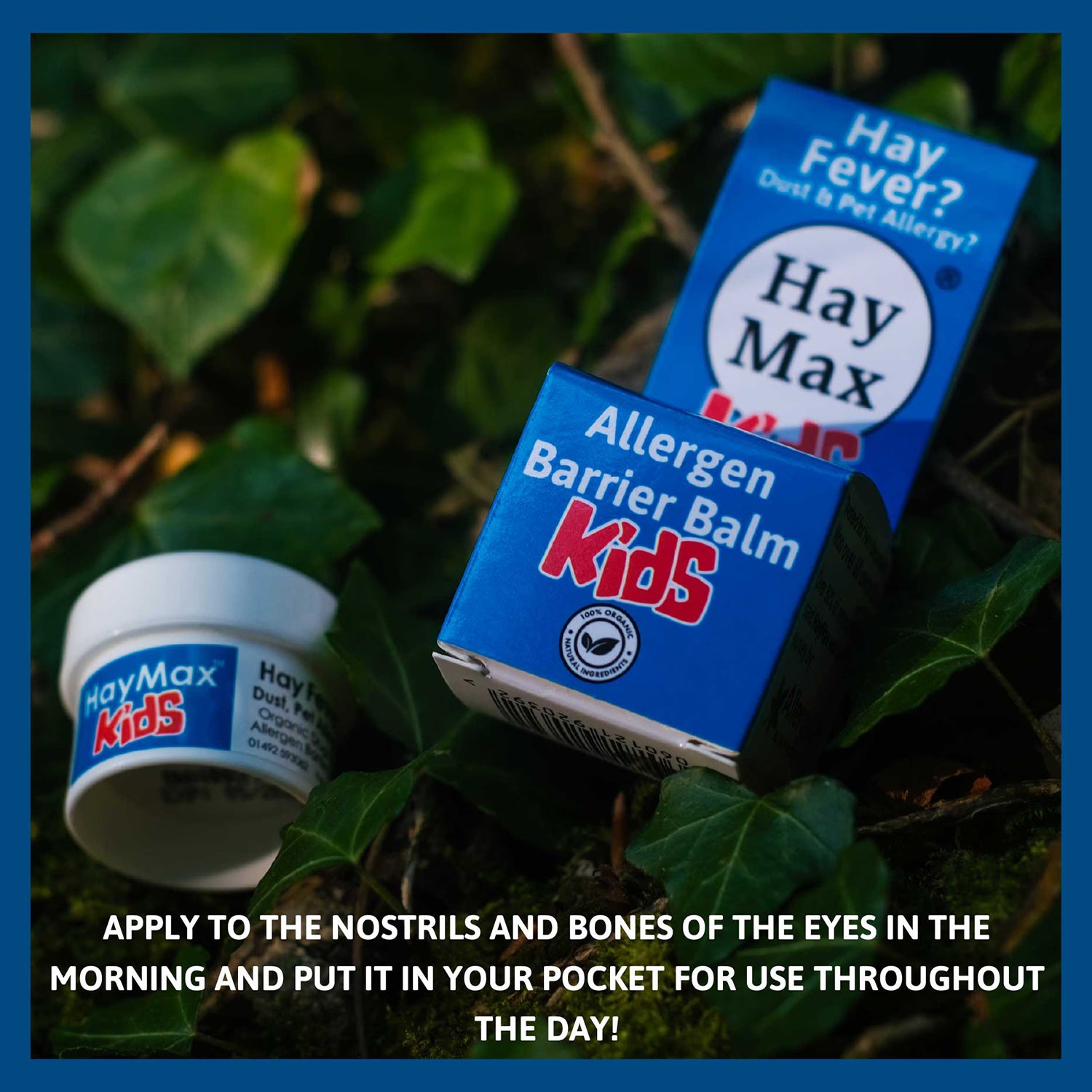 HayMax Kids Pollen Barrier Balm 5ml, UK version