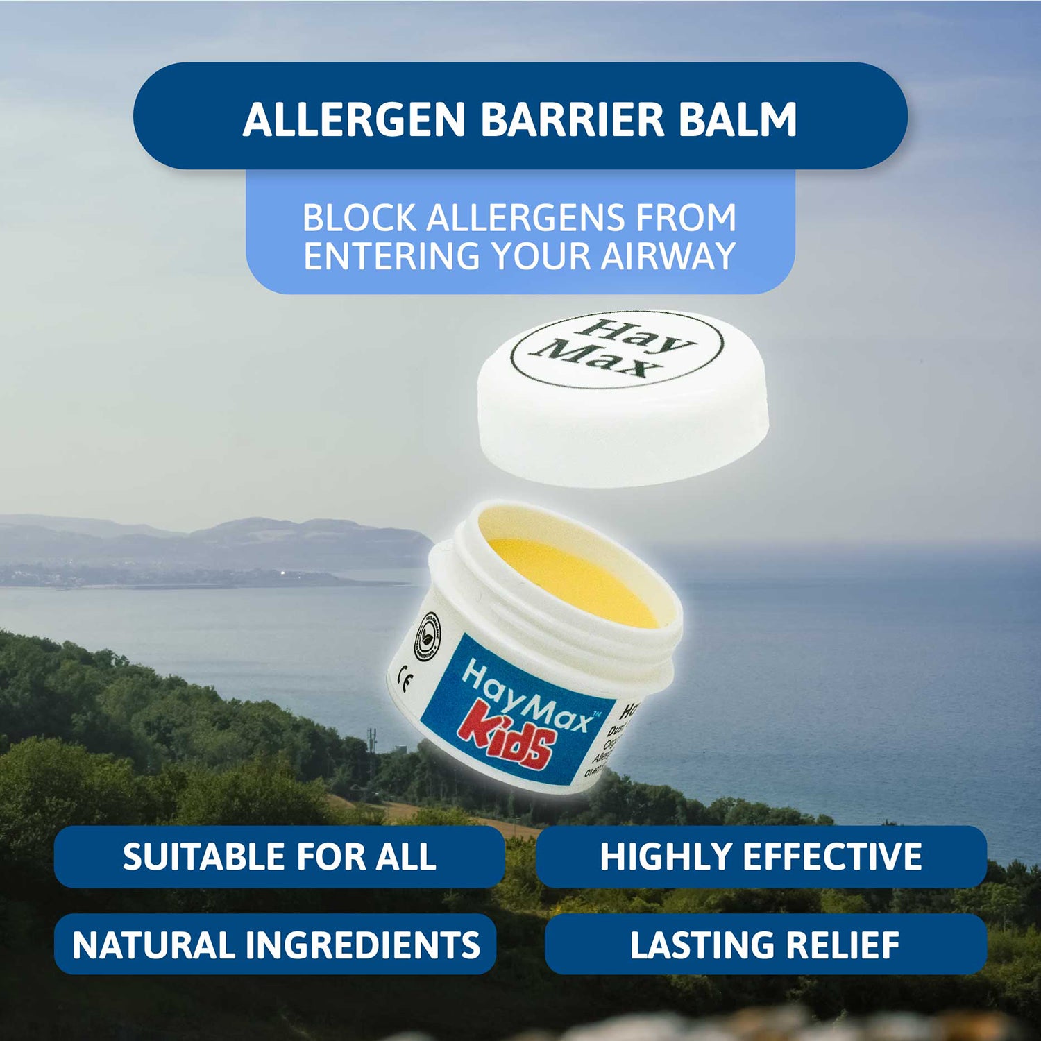 HayMax Kids Pollen Barrier Balm 5ml, UK version