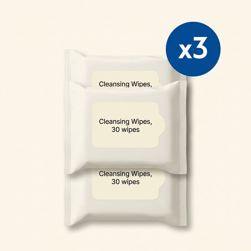 No7 Biodegradable Cleansing Wipes Bundle 3 pack, imported from the UK