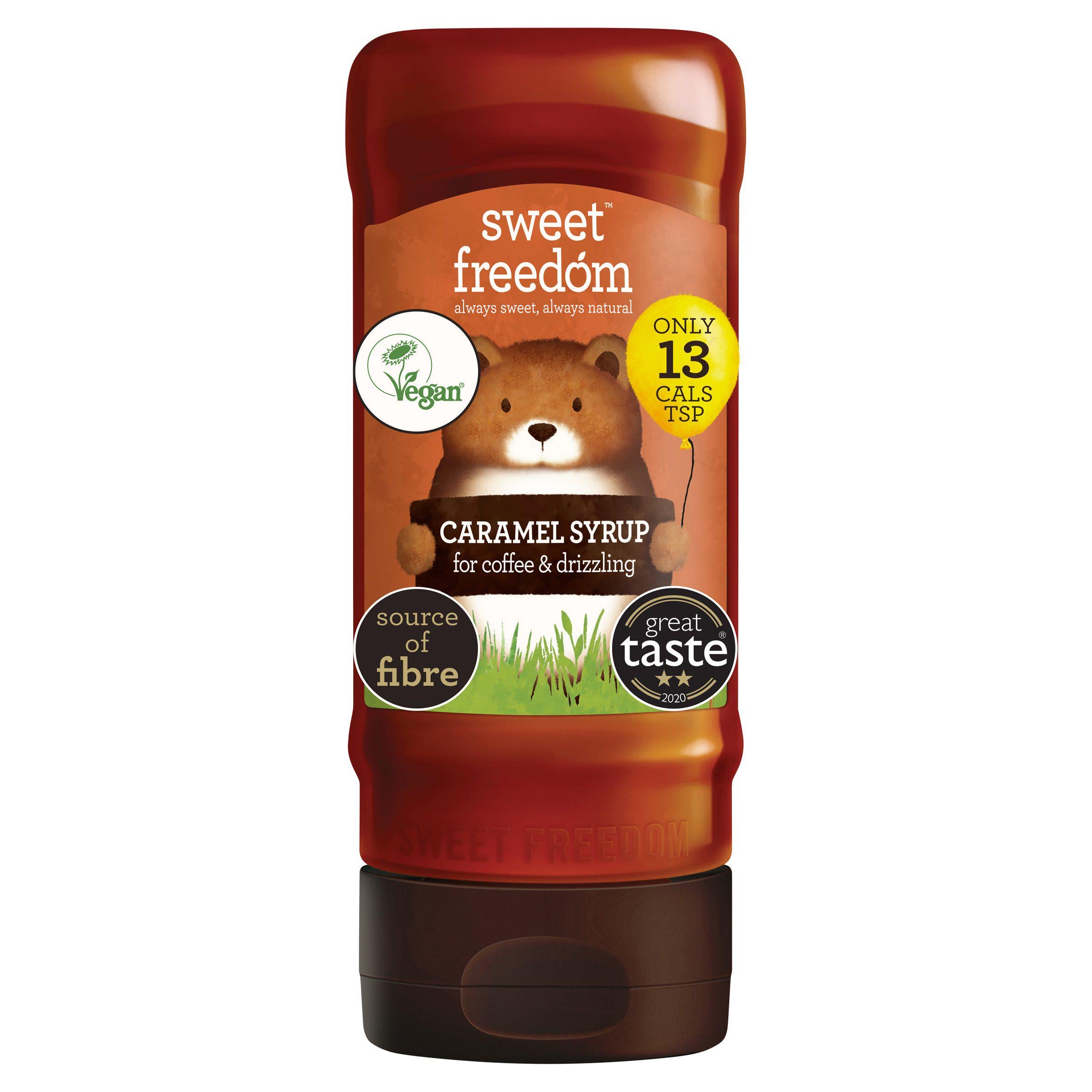 Sweet Freedom Caramel Syrup 350g All coffee Sainsburys   