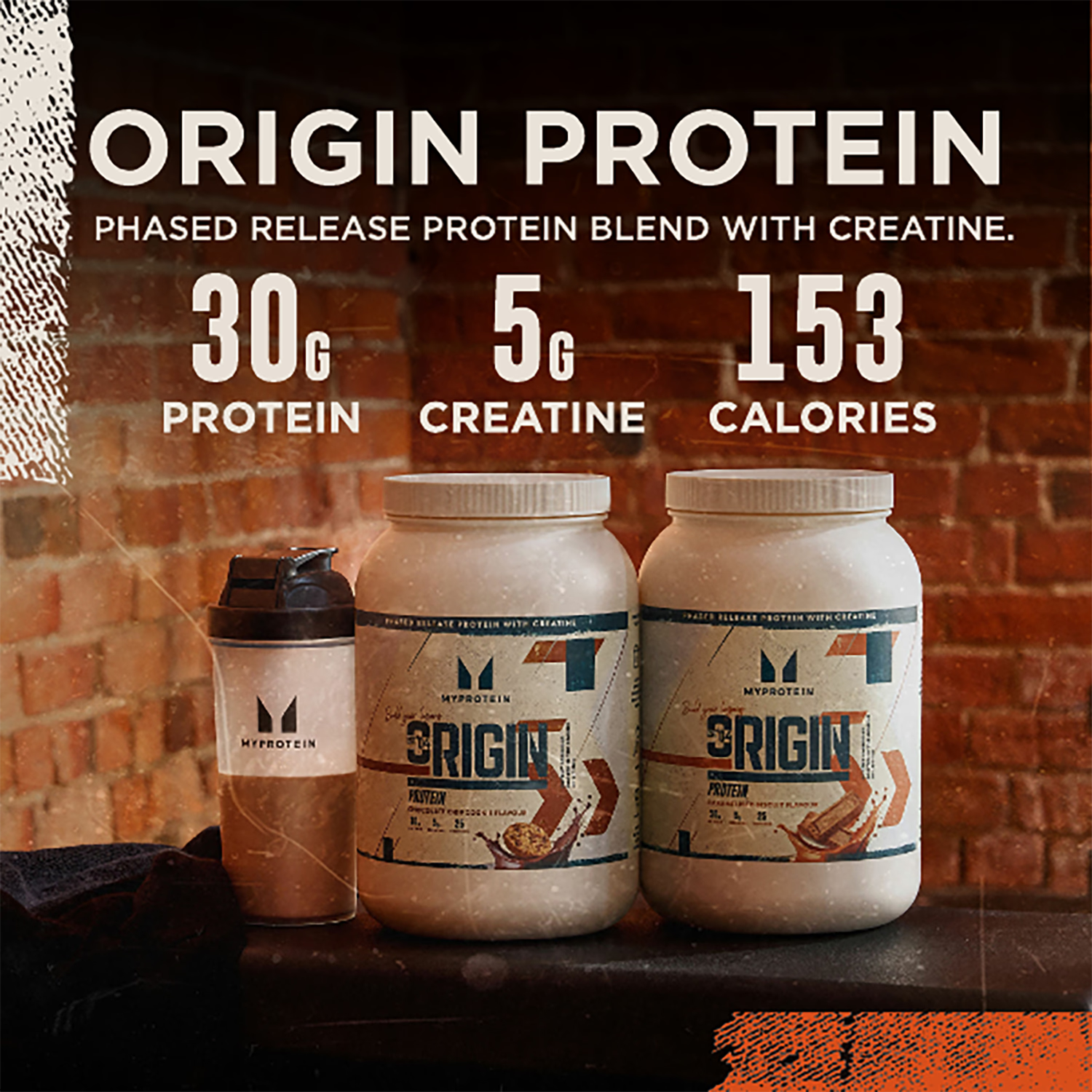 Myprotein Origin Protein Chocolate Chip Cookie 1.2kg, imported from the UK