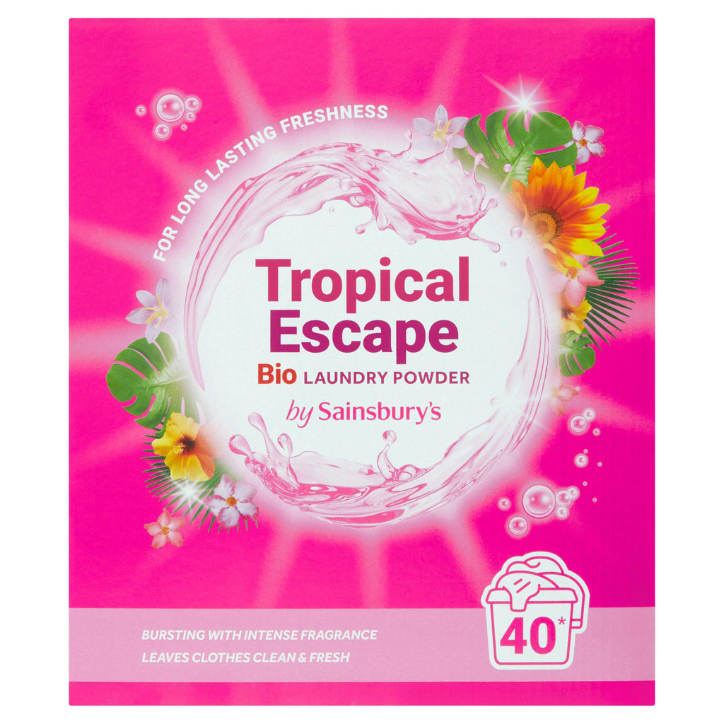 Sainsbury's Laundry Powder Tropical 40 Washes 2kg