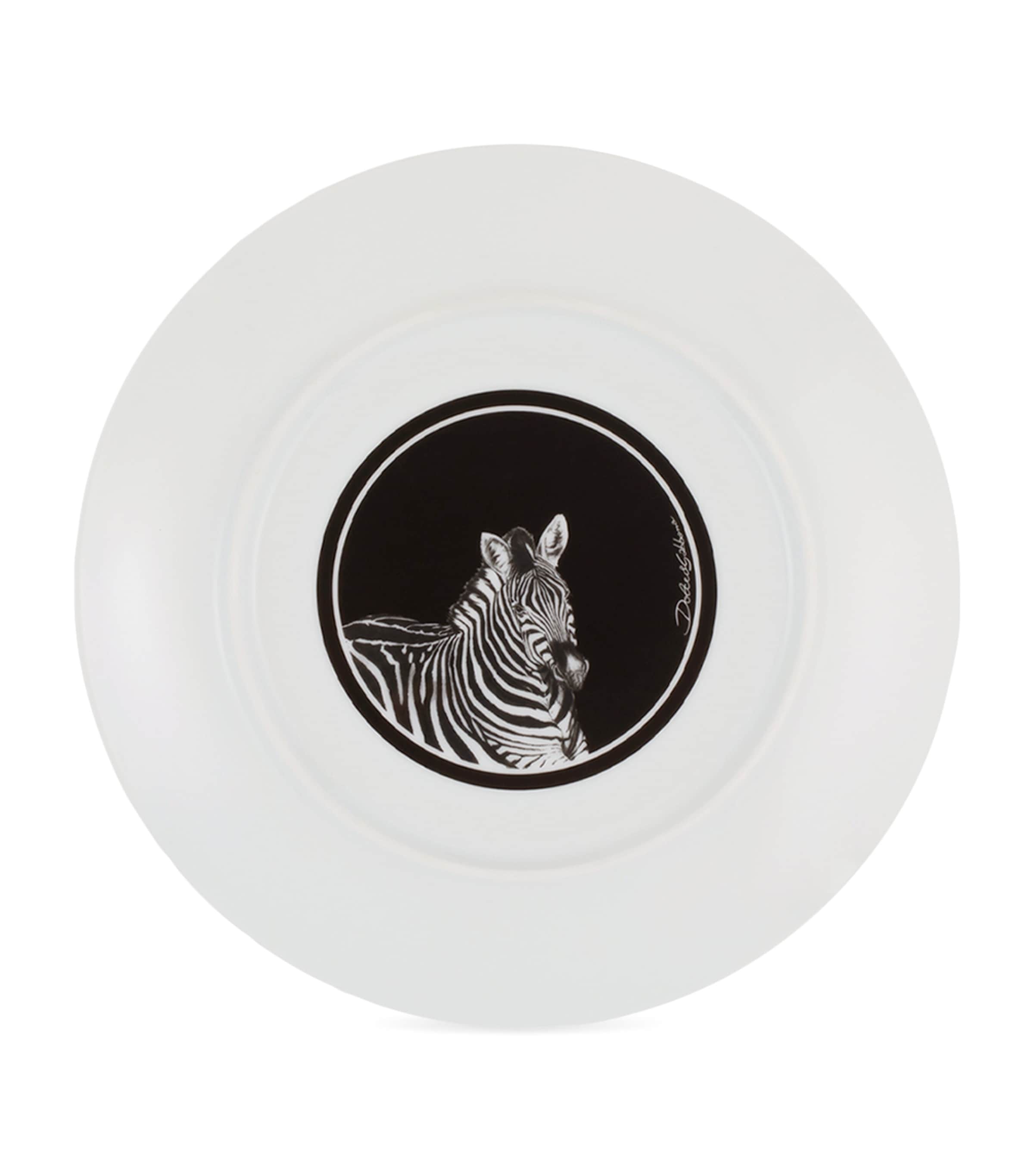 Dolce&Gabbana zebra bread plates 17cm - British product