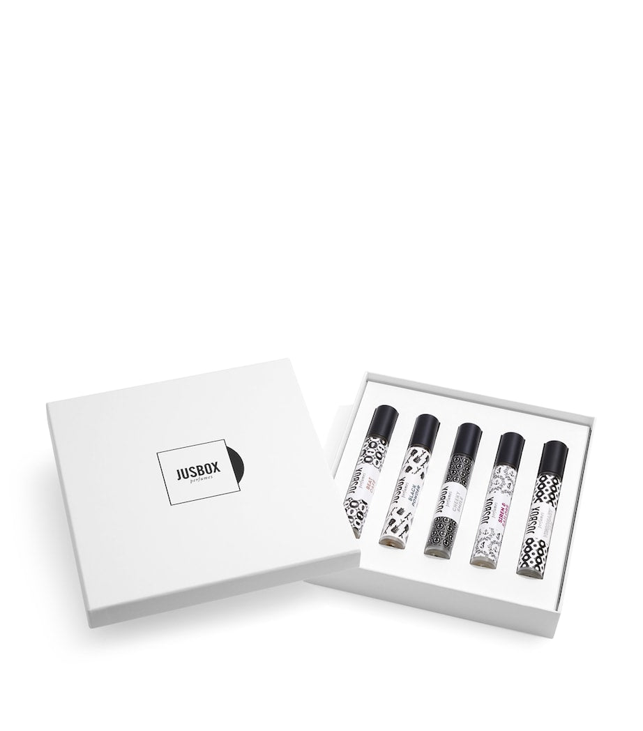 JUSBOX Greatest Hits fragrance gift set 5 x 7.8ml (British brand)