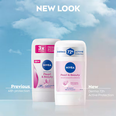 Bâton déodorant anti-transpirant NIVEA Pearl Beauty 50ml