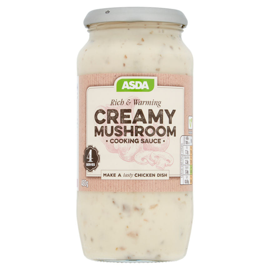 ASDA Creamy Mushroom Cooking Sauce