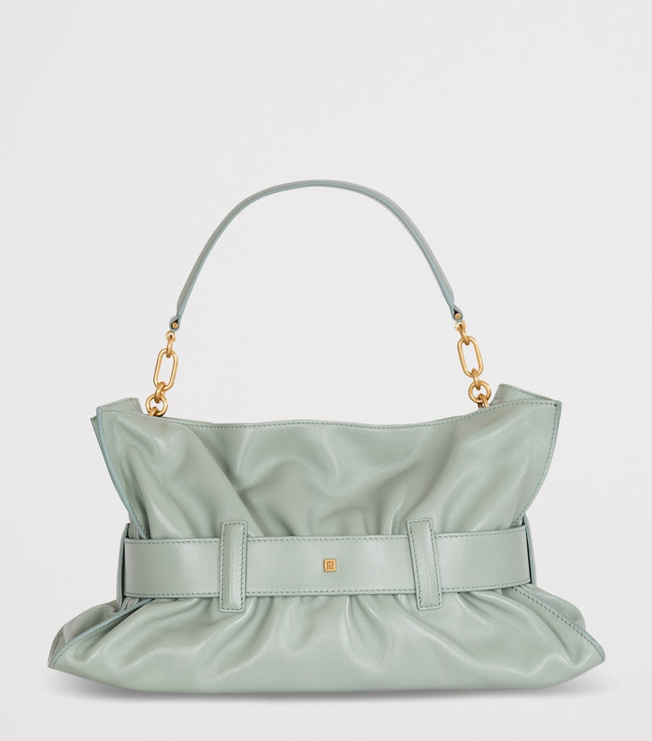 Balmain Anthem medium leather shoulder bag, UK version