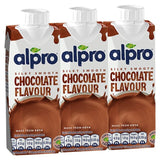 Alpro Soya Chocolate Long Life Drink   3 x 250ml