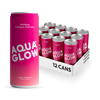 AQUA GLOW Berry Crush collagen drink 12x250ml, UK version