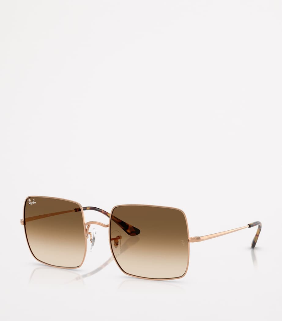 Ray-Ban RB1971 square sunglasses metal frame retro tinted lenses, UK version