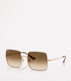 Ray-Ban RB1971 square sunglasses metal frame retro tinted lenses, UK version