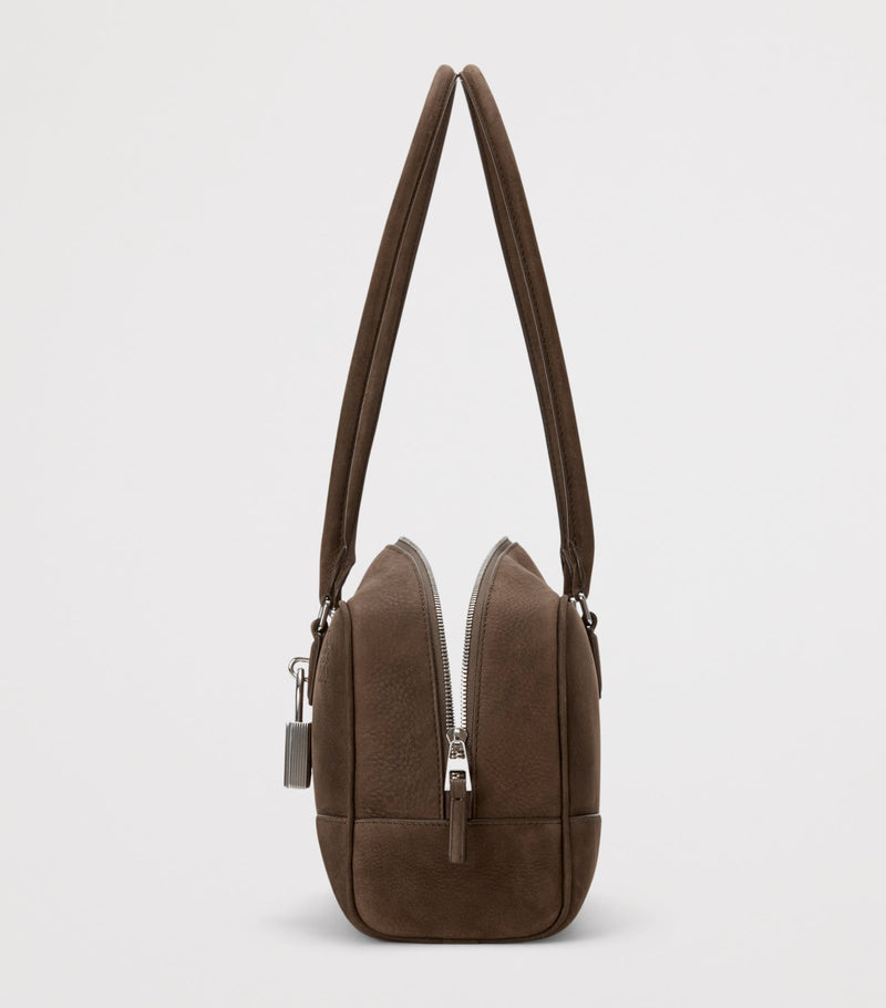 LOEWE Suede Amazona 31 top-handle bag from Spain, UK version