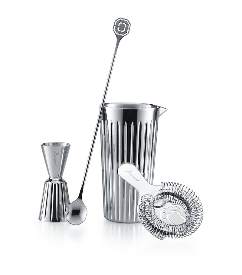 Baccarat Harmonie bar accessories set of 4 (British brand)