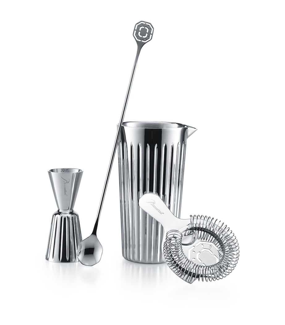 Baccarat Harmonie bar accessories set of 4 (British brand)