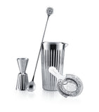 Baccarat Harmonie bar accessories set of 4 (British brand)