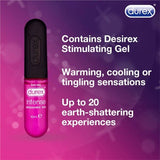 Durex Intense Stimulating Gel Lube Water Based 10ml GOODS Superdrug   