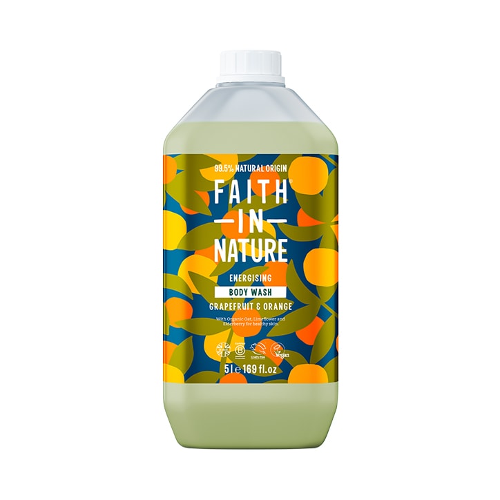 Faith in Nature Seaweed & Citrus Body Wash 5L Washing & Bathing Holland&Barrett   