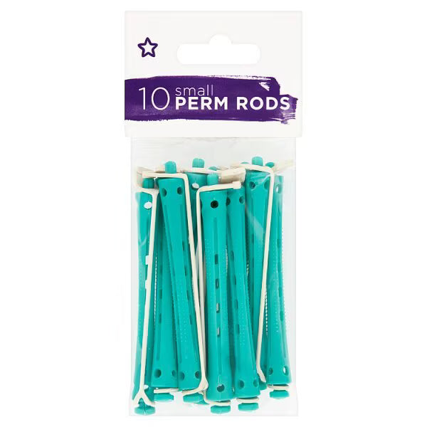 Superdrug perm rod small set 10 pack (British brand)