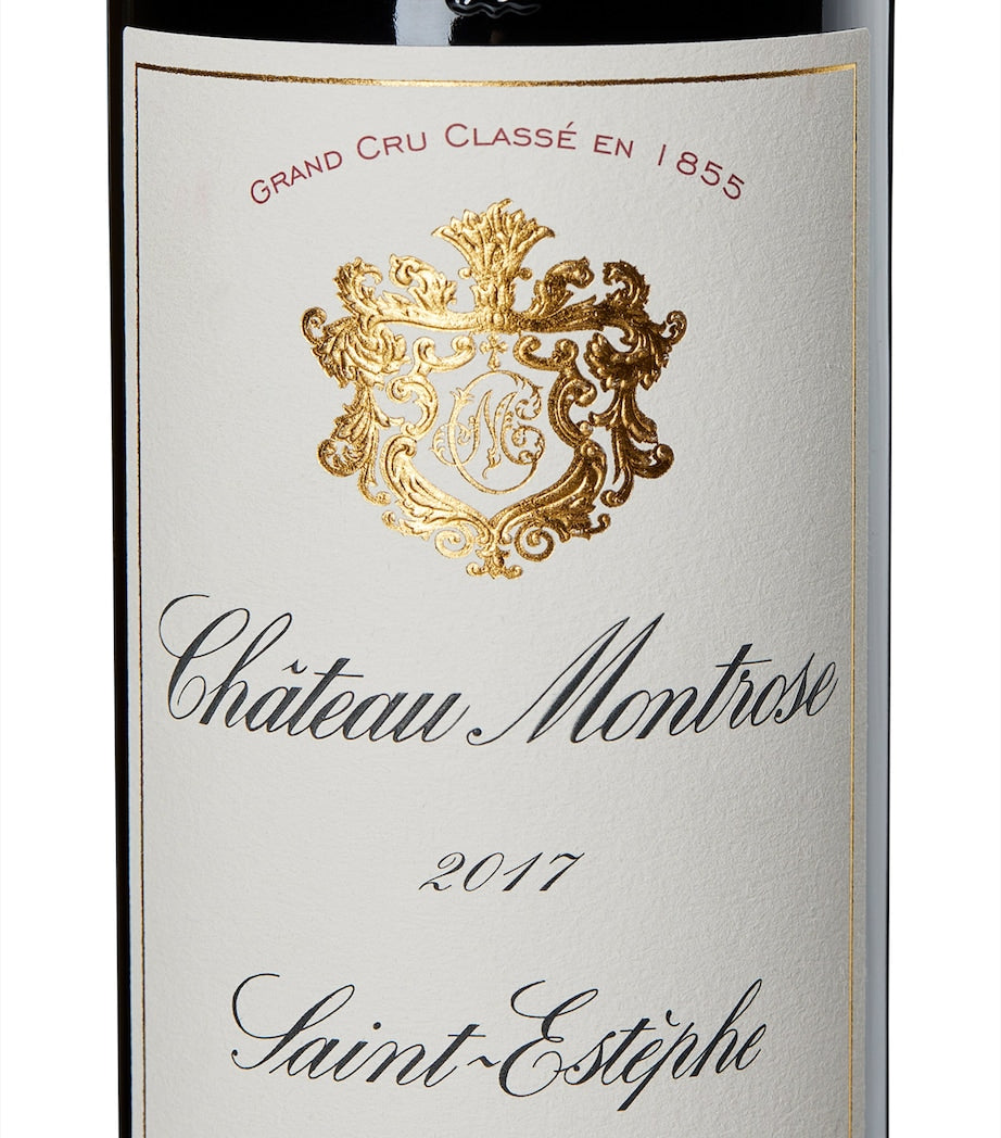 Château Montrose red wine 2017 Saint-Estèphe 75cl bottle - British product