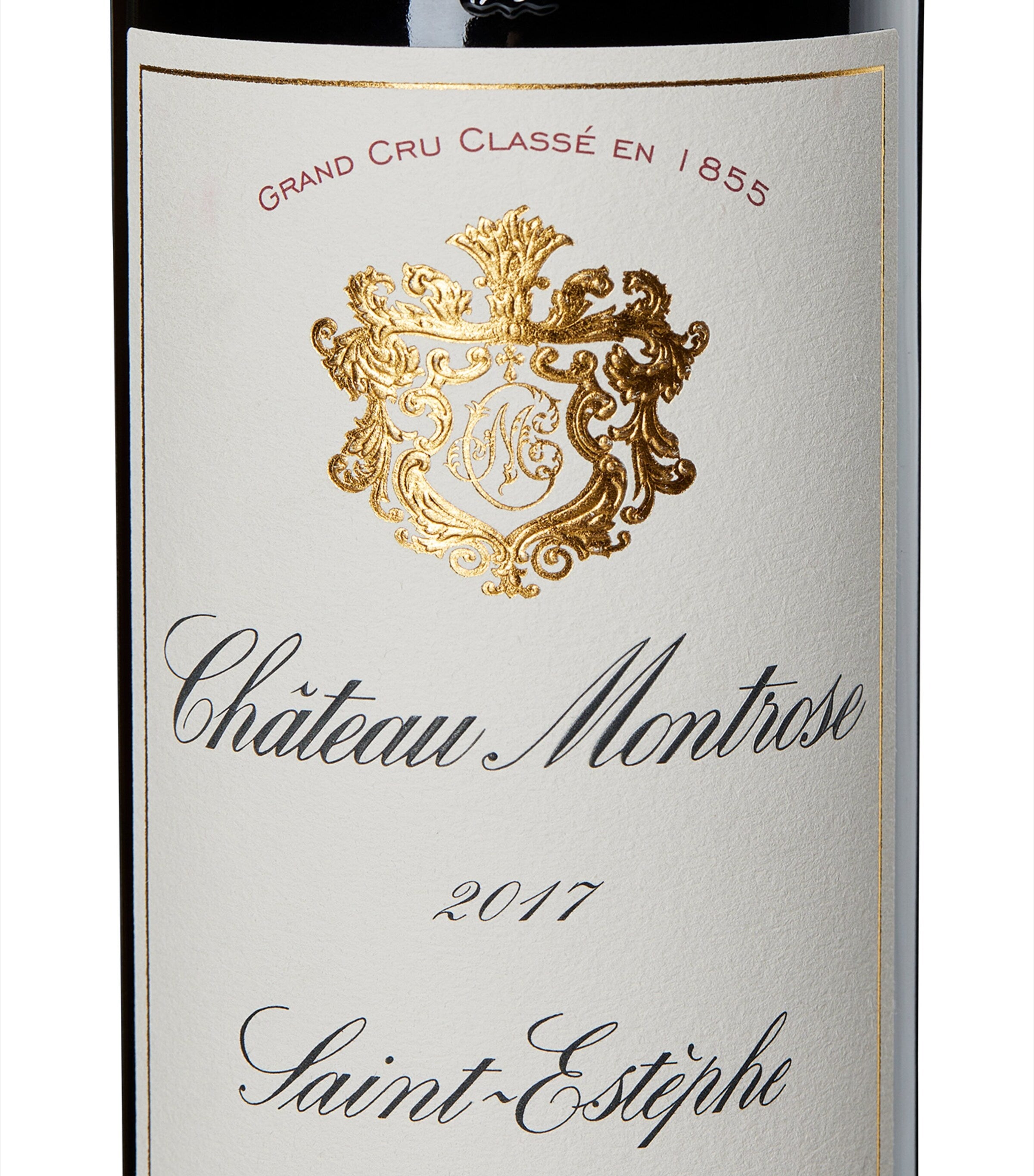 Château Montrose red wine 2017 Saint-Estèphe 75cl bottle - British product