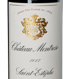 Château Montrose red wine 2017 Saint-Estèphe 75cl bottle - British product