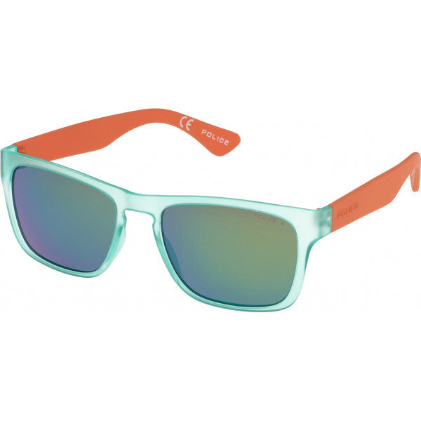 Police green S198854GEHV 54 sunglasses (British brand)