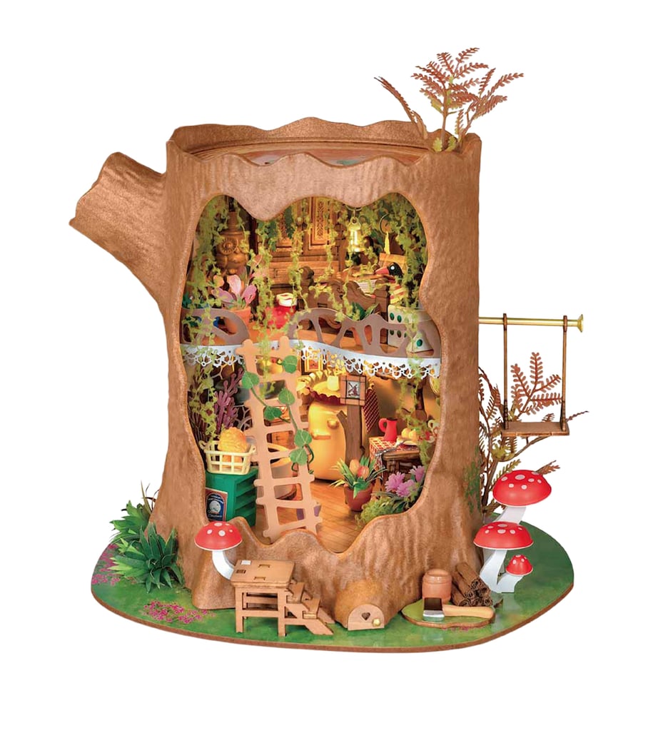 Robotime miniature house kit Fairytale Tree House 21cm, imported from the UK